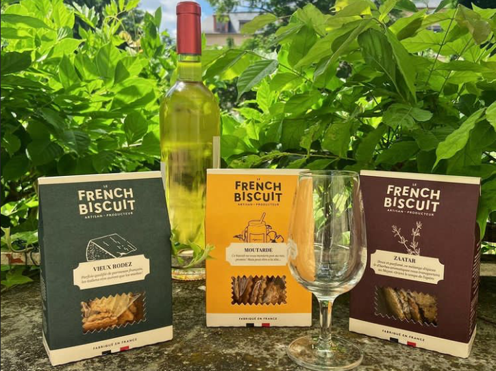 Biscuits salés prêts à déguster pour l'apéro