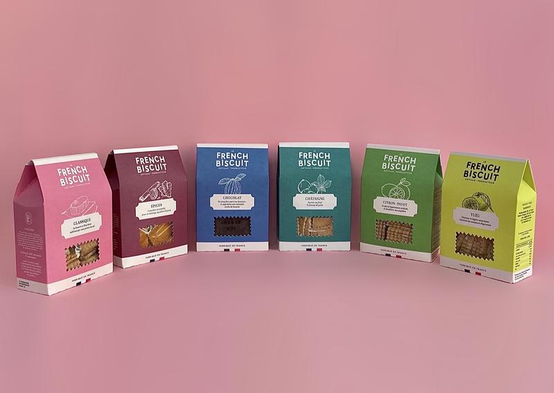 Des biscuits originaux prêts à déguster