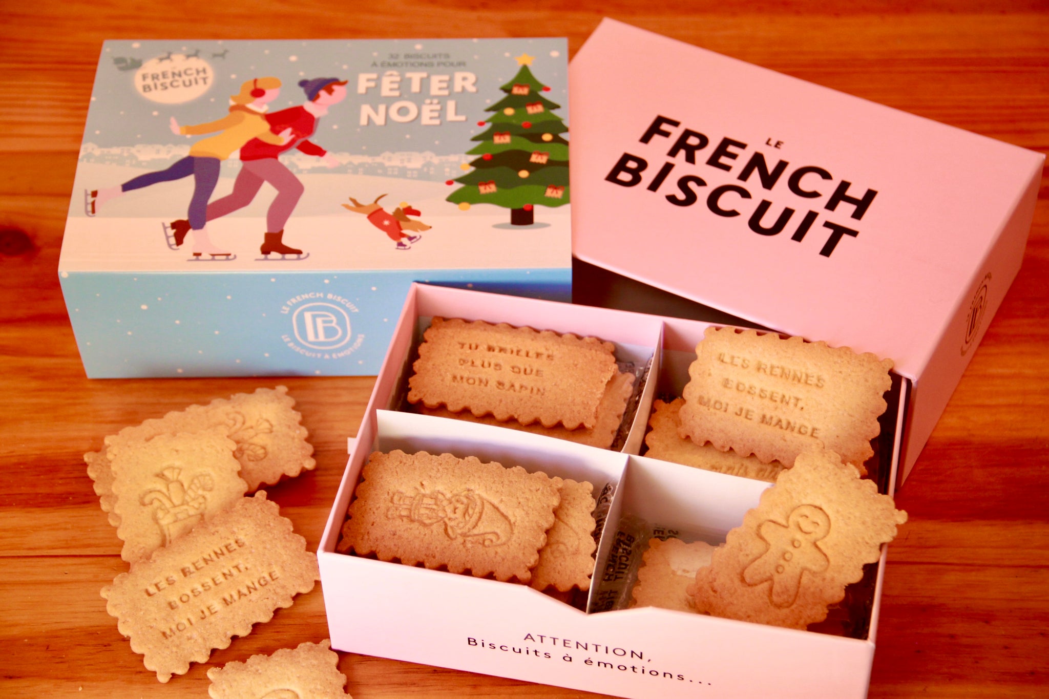 Offrez un cadeau engagé personnalisé et made in france. Des biscuits personnalisés faits de façon artisanale avec les meilleures matières premières. Des biscuits à message qui procurent des émotions. biscuits personnalisés bisuit personnalisé biscuit à message idée cadeau de Noël 