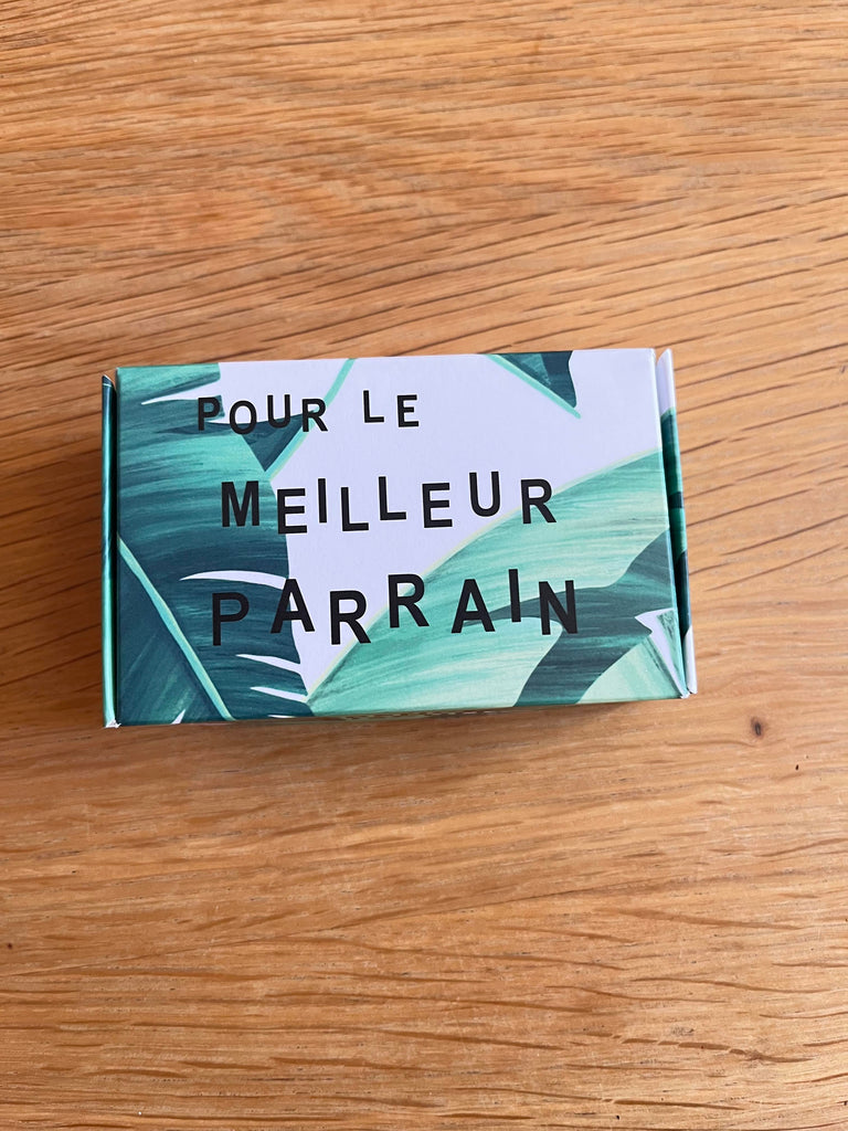 Fête de parrains idée cadeau parrain biscuits personnalisés le french biscuit