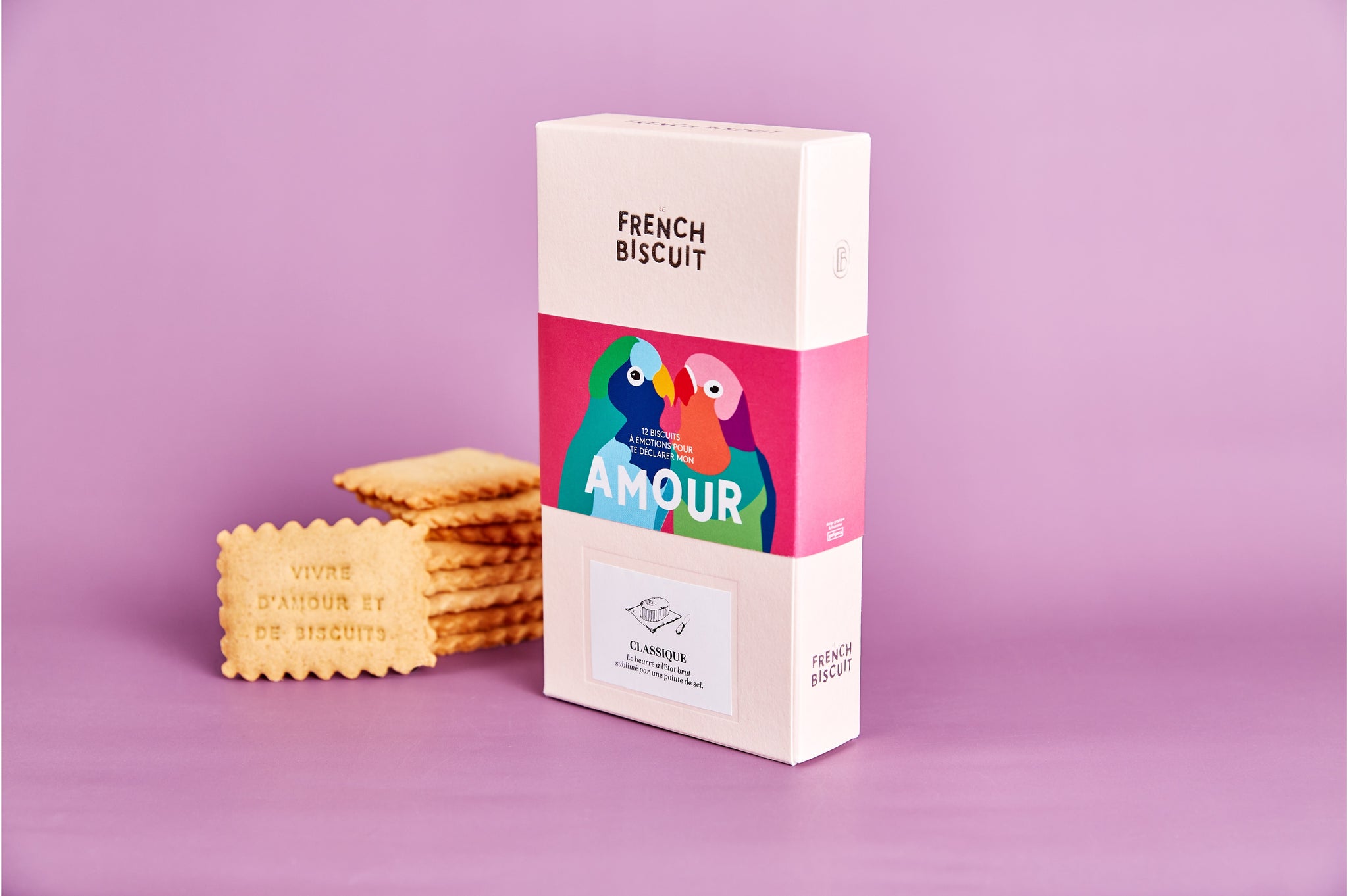 Biscuit rose d'amour dans sa boîte à message d'amour biscuit à message sablé personnalisé biscuit artisanal biscuits pour les amoureux cadeau pour coupe cadeau pour déclarer sa flamme biscuit amour biscuit français coffret cadeaux fête des grands-pères idée cadeaux couple Biscuits à message amoureux, couple, mariage, femme, homme, marier